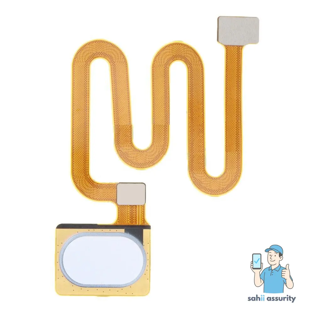 Fingerprint Sensor with Flex Cable for Oppo A5 2020 White